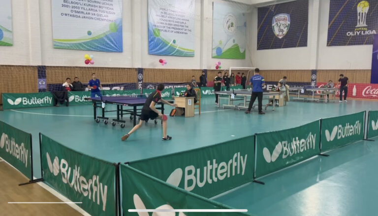 Продолжается четвёртый день чемпионата Узбекистана по настольному теннису!