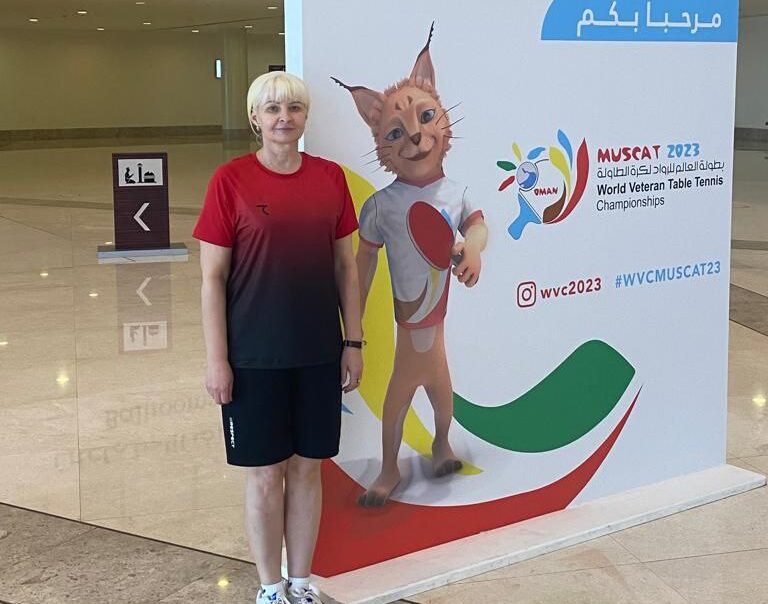 Ветеран настольного тенниса из Узбекистана завершила свое участие на чемпионате мира в Омане.