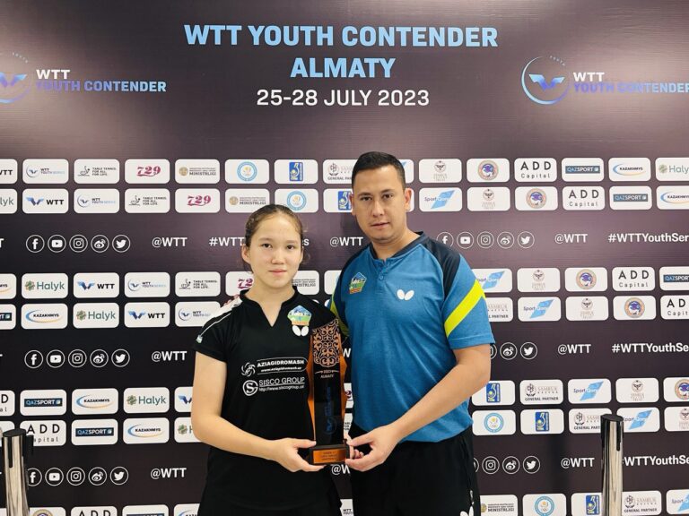Асель Еркебаева из Узбекистана стала бронзовым призером соревнований WTT Youth Contender Almaty.